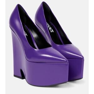 Versace Purple Platform Heels – Size 40 – Brand New, Never Worn